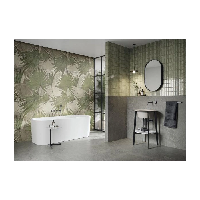 Paradyż Green Philosophy Olive Ściana Struktura Rekt. Mat 29,8x89,8