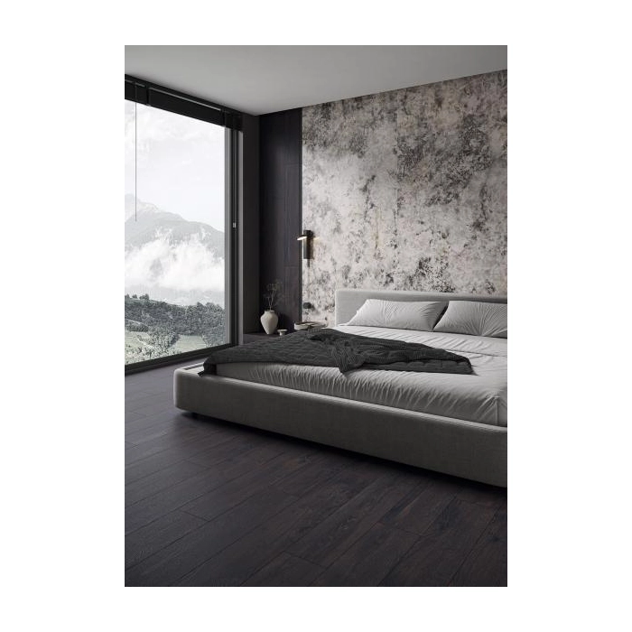 Paradyż Woodcore Black Gres Szkl. Rekt. Struktura Mat. 19,8x119,8