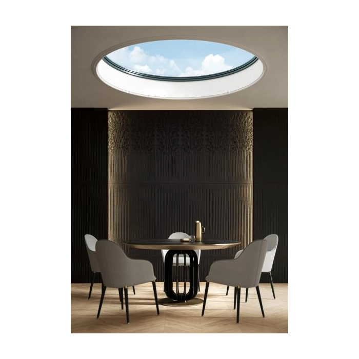 Paradyż Cold Crown Black Ściana Struktura Rekt. 39,8x119,8