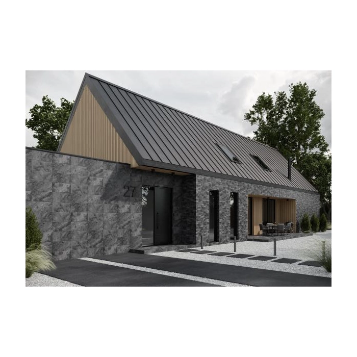 Paradyż Ardis Dark Klinkier Struktura Mat 30,0x60,0