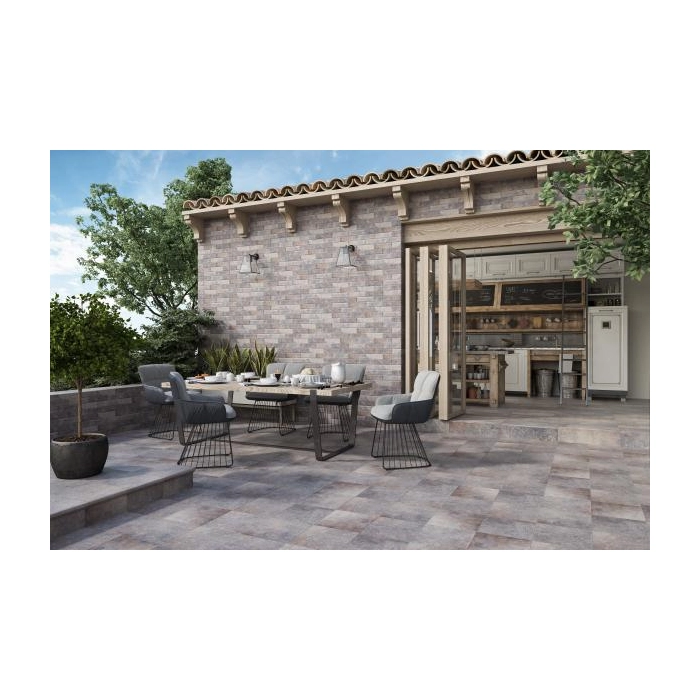 Paradyż Viano Grys Podstopnica 14,8x30