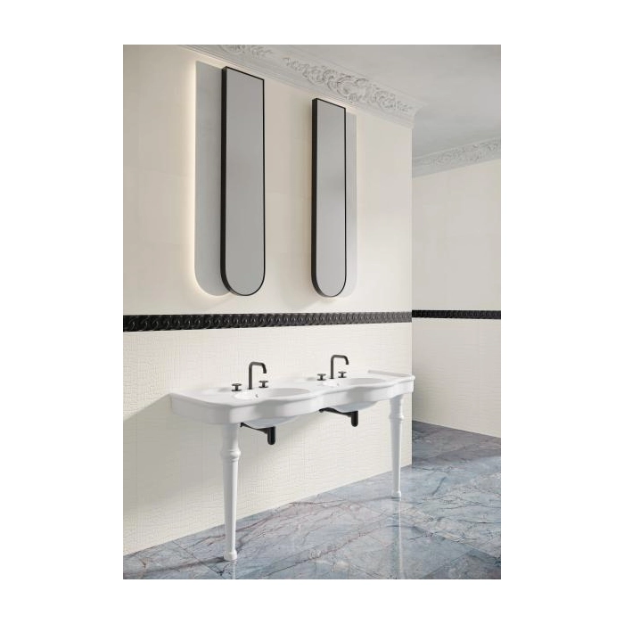 Paradyż Fashion Spirit Black Listwa Struktura Mat 9x39,8