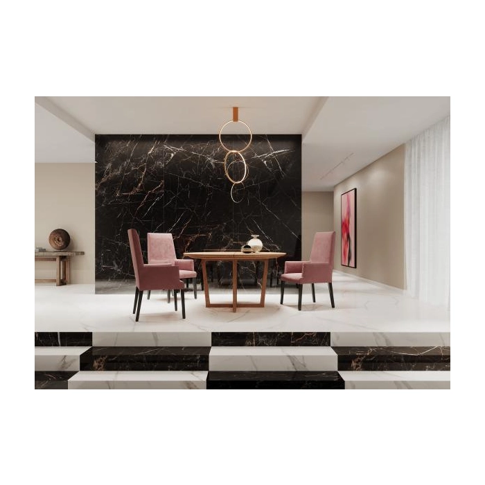 Paradyż Impulsive Black Gres Szkl. Rekt. Poler 59,8x59,8