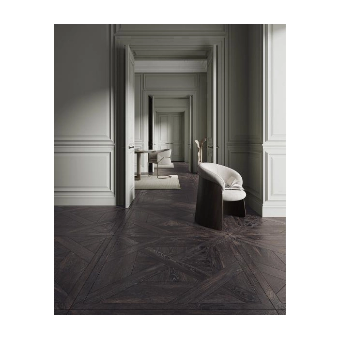 Paradyż Woodcore Black Mix Gres Szkl. Rekt. Struktura Mat. 119,8x119,8