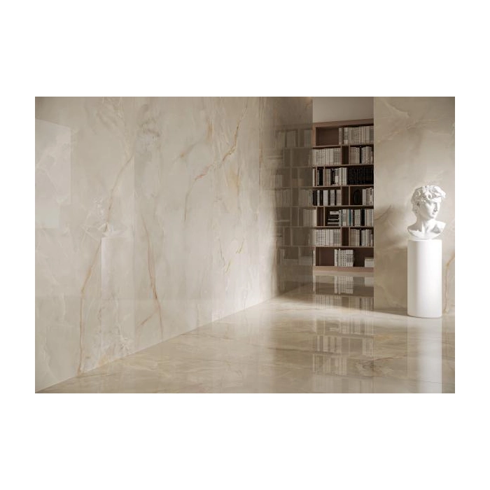 Paradyż Invisible White Gres Szkl. Rekt. Poler 119,8x119,8