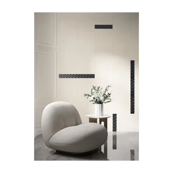 Paradyż Cold Princess Grey Ściana Struktura Rekt. 39,8x119,8