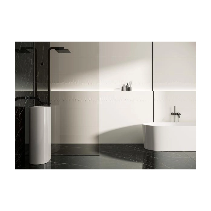 Paradyż Sleeping Beauty White Ściana Rekt. Połysk 39,8x119,8