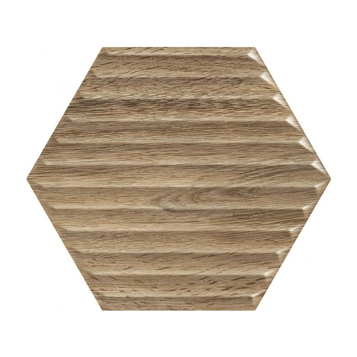 Paradyż Woodskin Wood Heksagon Struktura B Ściana 19,8x17,1