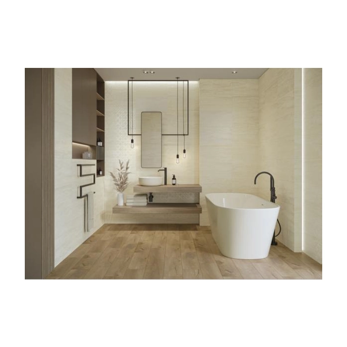 Paradyż Silence Beige Ściana Rekt. Dekor Mat 29,8x59,8