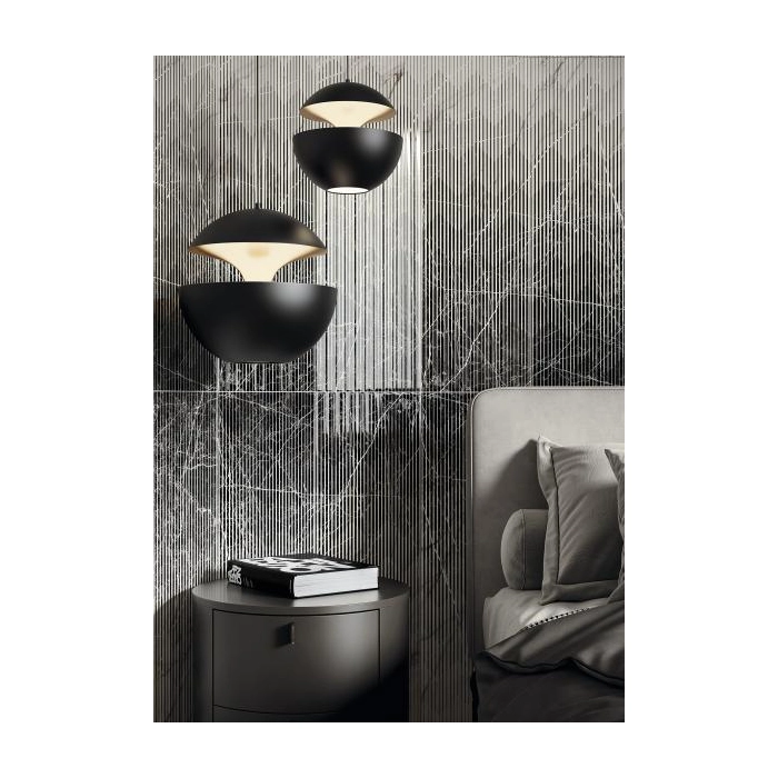 Paradyż Arctic Storm Nero Ściana Dekor Struktura Rekt. Połysk 29,8x89,8