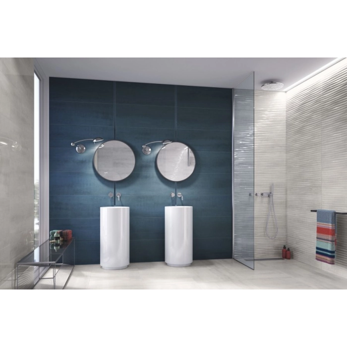 Tubądzin Listwa ścienna Steel marine POL 89,8x2,3