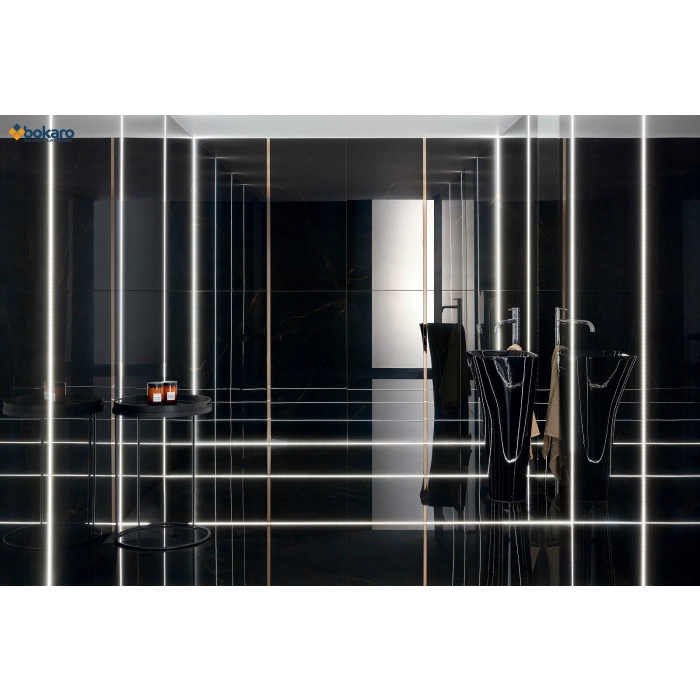 Tubądzin Maciej Zień Płytka gresowa Amber Vein POL 119,8x59,8