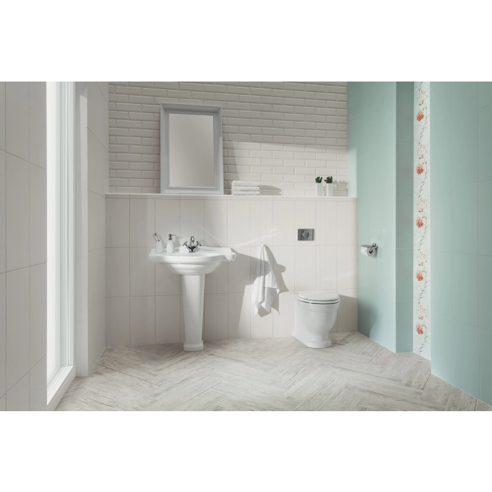 Tubądzin Domino Listwa ścienna Delice white 44,8x4,5