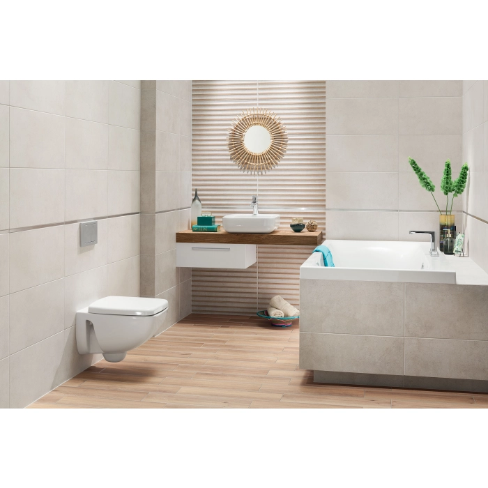 Tubądzin Domino Płytka ścienna Dover graphite 30,8x60,8