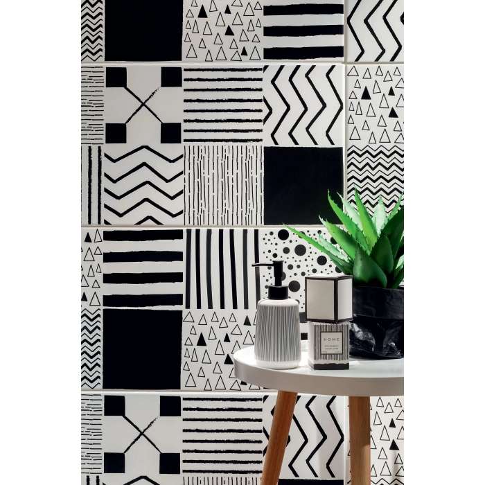 Tubądzin Domino Dekor ścienny Tibi geo 1 30,8x60,8