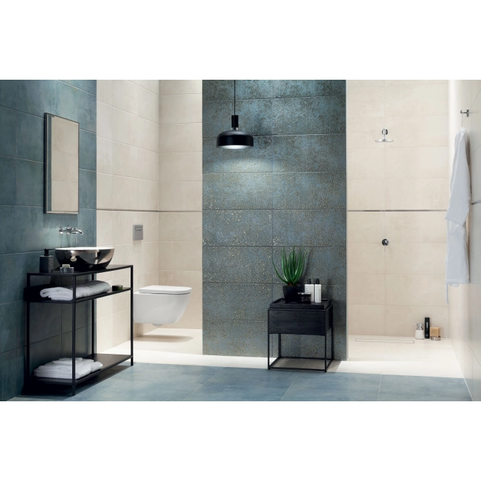 Tubądzin Domino Dekor ścienny Margot blue 30,8x60,8