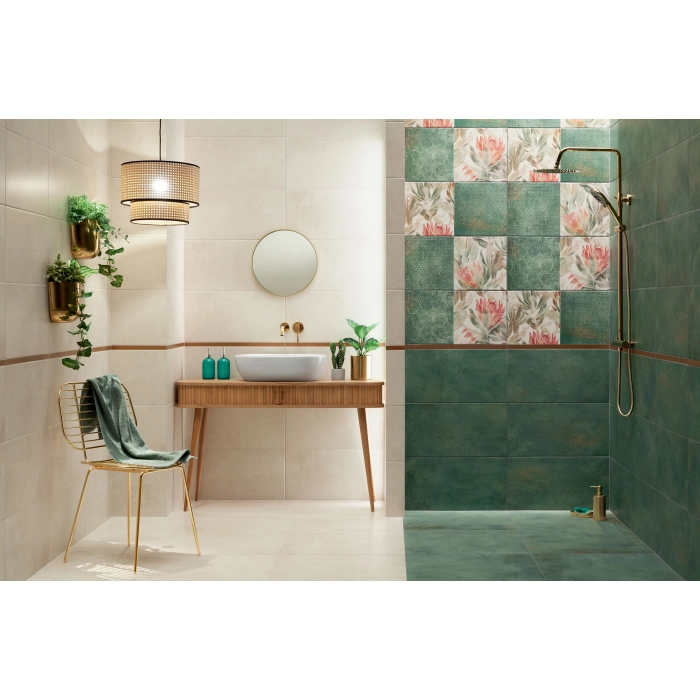 Tubądzin Domino Dekor ścienny Margot flower A 30,8x60,8