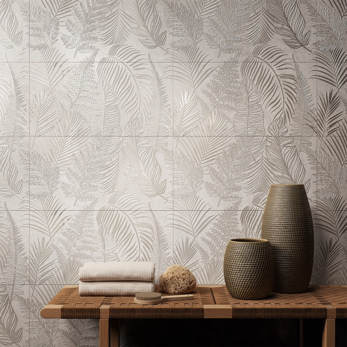 Tubądzin Domino Płytka ścienna Barbados beige STR 30,8x60,8