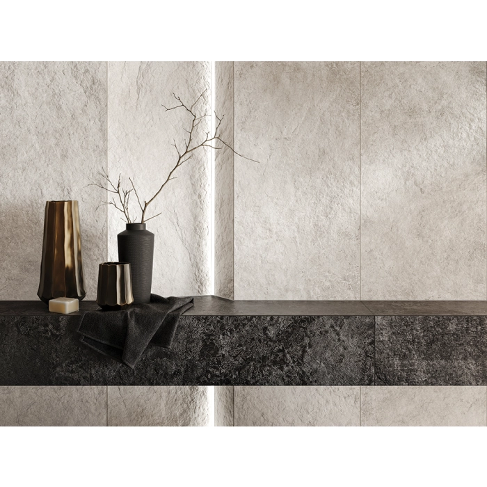 Tubądzin Domino Płytka gresowa Traffic light grey STR 59,8x59,8x0,8