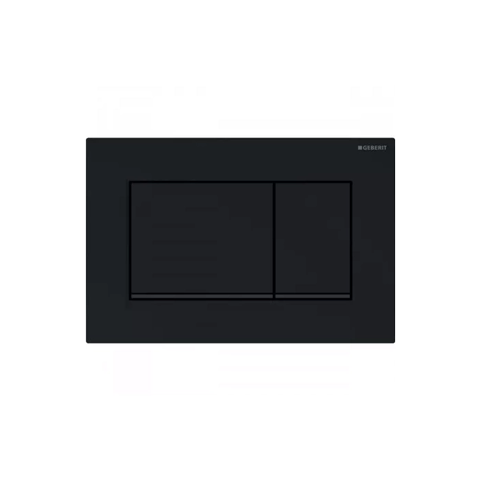 Geberit Sigma30 Przycisk uruchamiający, czarny błyszczący-czarny mat-czarny błyszczący 115.883.DW.1 (1szt w tej cenie – outlet)