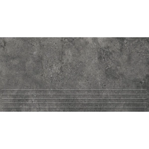 Tubądzin Domino Stopnica podłogowa Infinity Grey MAT 59,8x29,8x0,8