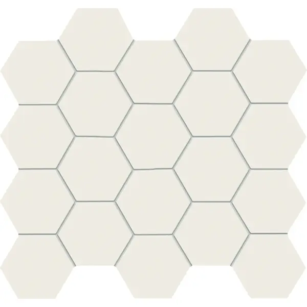 Tubądzin Mozaika ścienna All in white / white 28,2x30,6