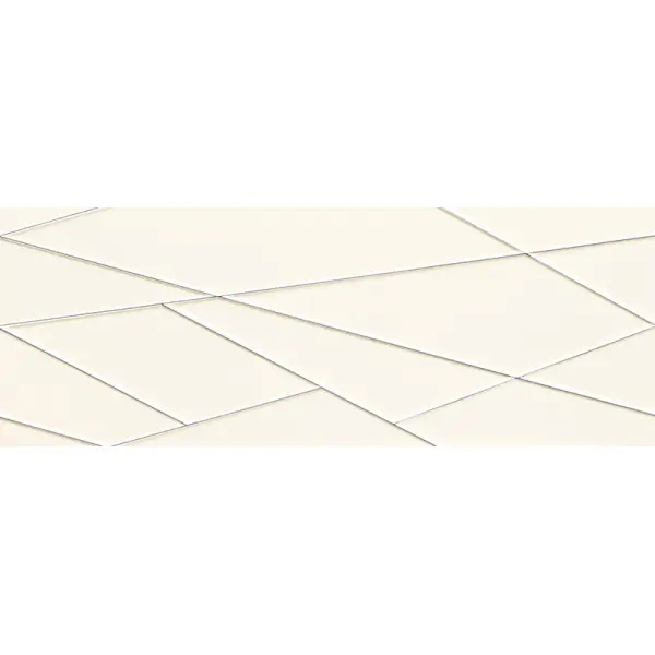 Tubądzin Dekor ścienny House of Tones white 32,8x89,8