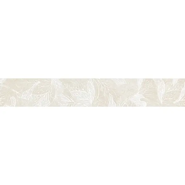 Tubądzin Listwa ścienna Obsydian white 59,8x9,8