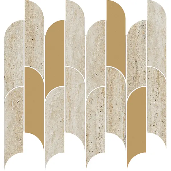 Tubądzin Mozaika ścienna Tissue beige 29,8x27,2