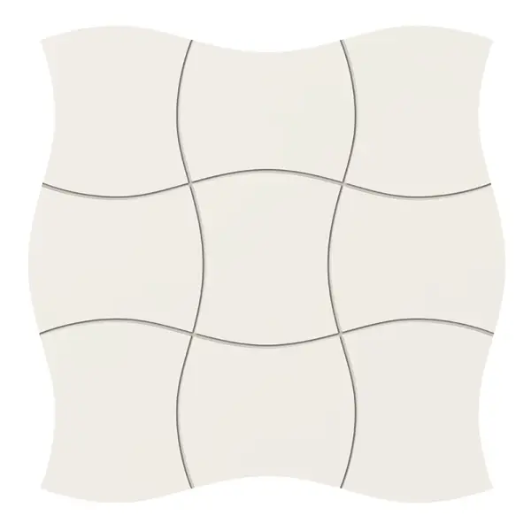 Tubądzin Mozaika ścienna Royal Place white 29,3x29,3