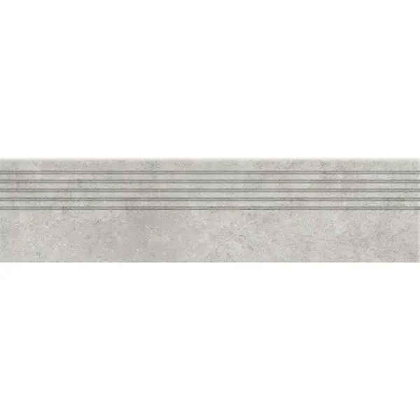 Tubądzin Stopnica podłogowa Aulla graphite 119,8x29,6
