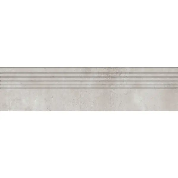 Tubądzin Stopnica podłogowa Epoxy Grey MAT 119,8x29,6