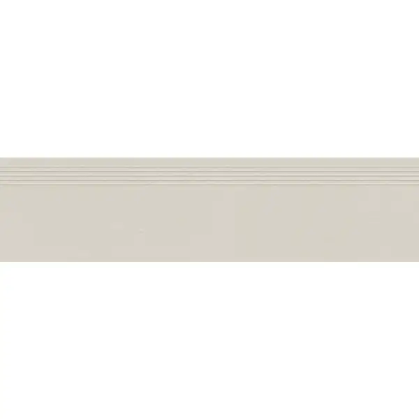 Tubądzin Stopnica podłogowa Industrio Light Grey MAT 119,8x29,6