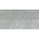 Tubądzin Stopnica podłogowa Epoxy Graphite MAT 59,8x29,6