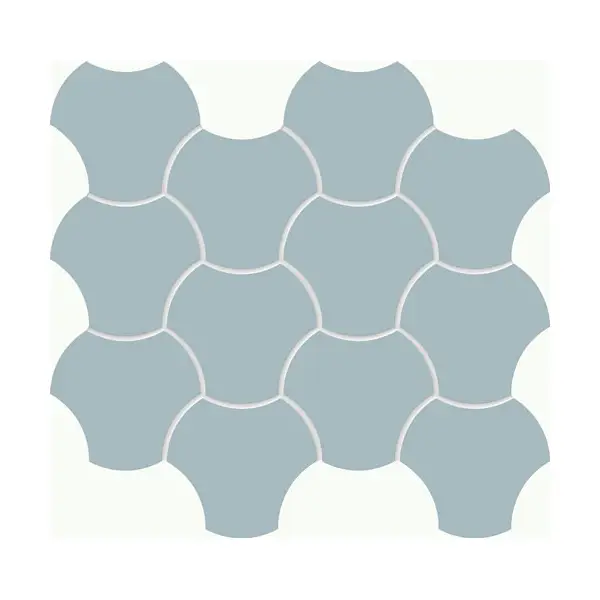 Tubądzin Mozaika gresowa Cielo e Terra Blu Up Down 1 MAT 29,8x34,3x1
