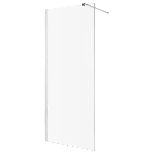 Invena Kabina Walk-In 100x200cm Sz.Transp.8mm Shiny-Glass Chrom