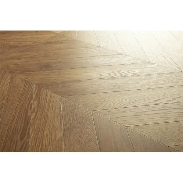 Quick Step panel laminowany Impressive Patterns dąb chevron brązowy IPA4162