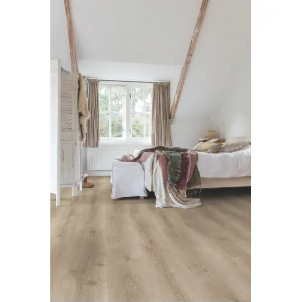 Quick Step panel laminowany Majestic dąb pustynny szczotkowany szary MJ3552