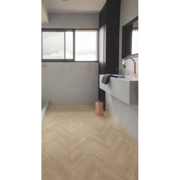 Quick Step panel laminowany Impressive Patterns dąb chevron ciemnoszary IPA4164