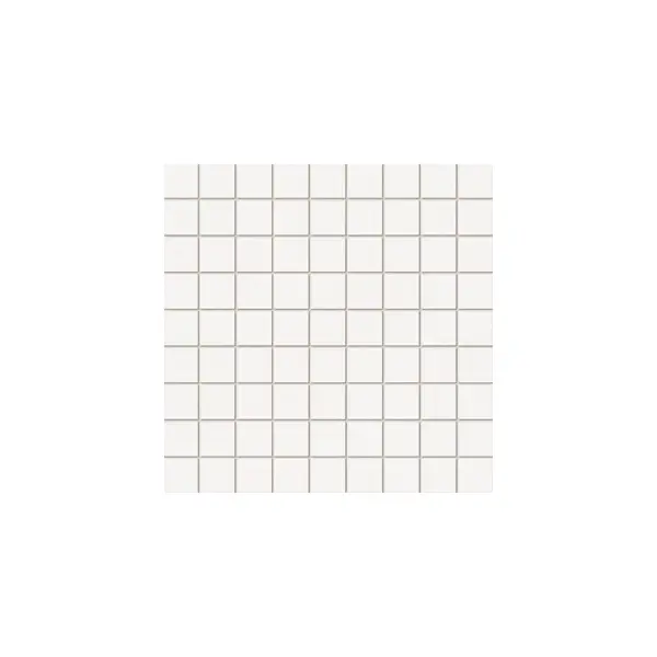 Tubądzin Mozaika ścienna kwadratowa Pastel Biały Mat 30,1x30,1
