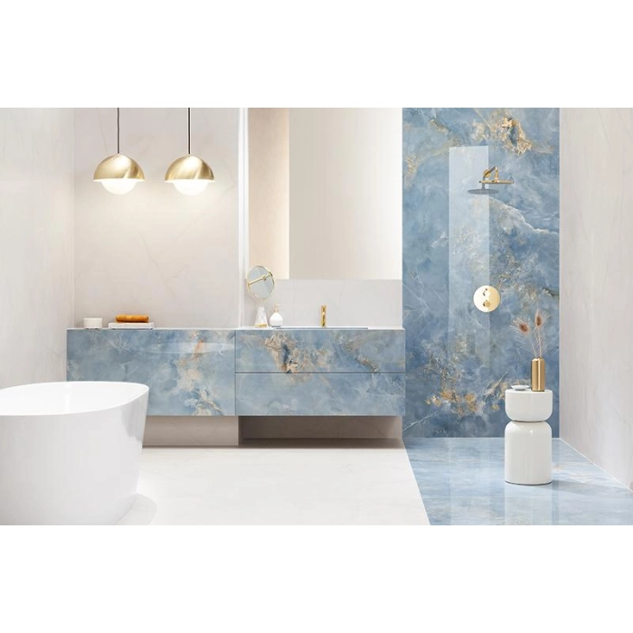 Tubądzin Płytka gresowa Aquamarine navy POL 79,8x79,8