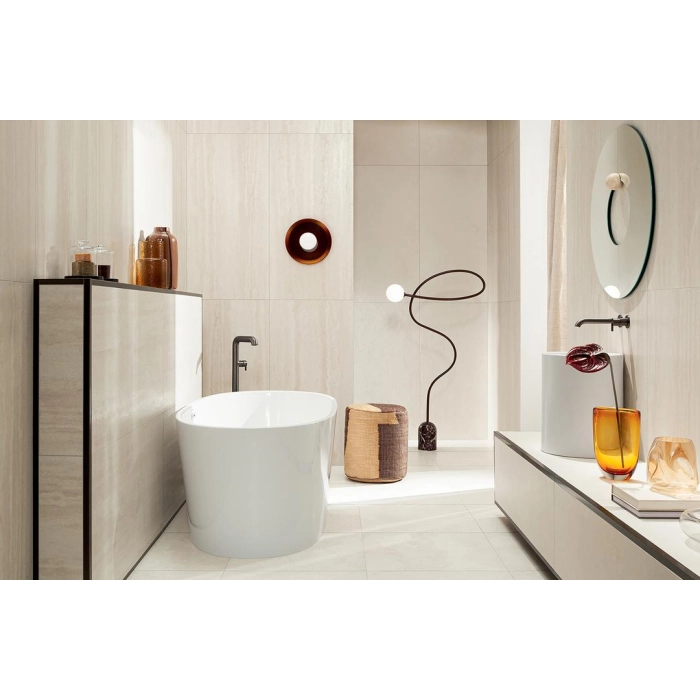 Tubądzin Płytka gresowa Echo Celio cross ivory MAT 59,8x59,8x0,8