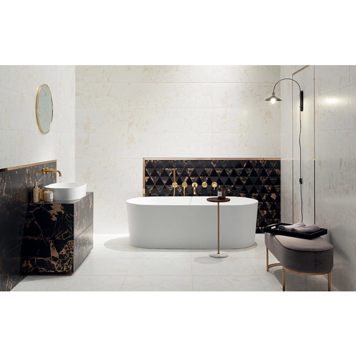 Tubądzin Mozaika ścienna Gold Moon dark 32,8x25,8