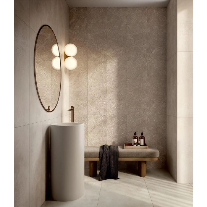 Tubądzin Płytka ścienna Pure wood white STR 32,8x89,8