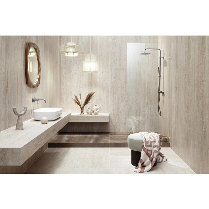 Tubądzin Płytka gresowa Travertino MAT 59,8x59,8