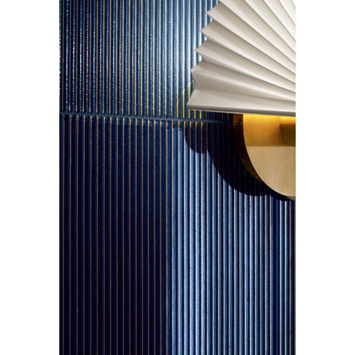 Tubądzin Dekor ścienny Blue Stone bar navy 23,7x7,8