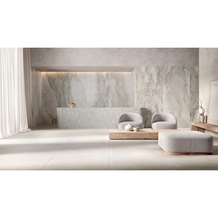 Tubądzin Maciej Zień Płytka ścienna Holiday brick grey MAT 29,8x7,8