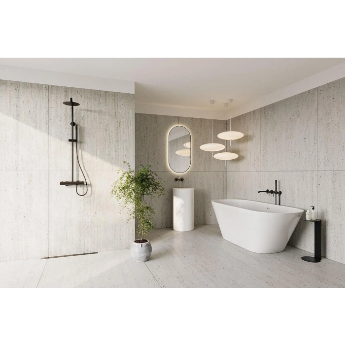 Tubądzin Płytka gresowa Kalma stripes SAT STR 119,8x59,8x0,8