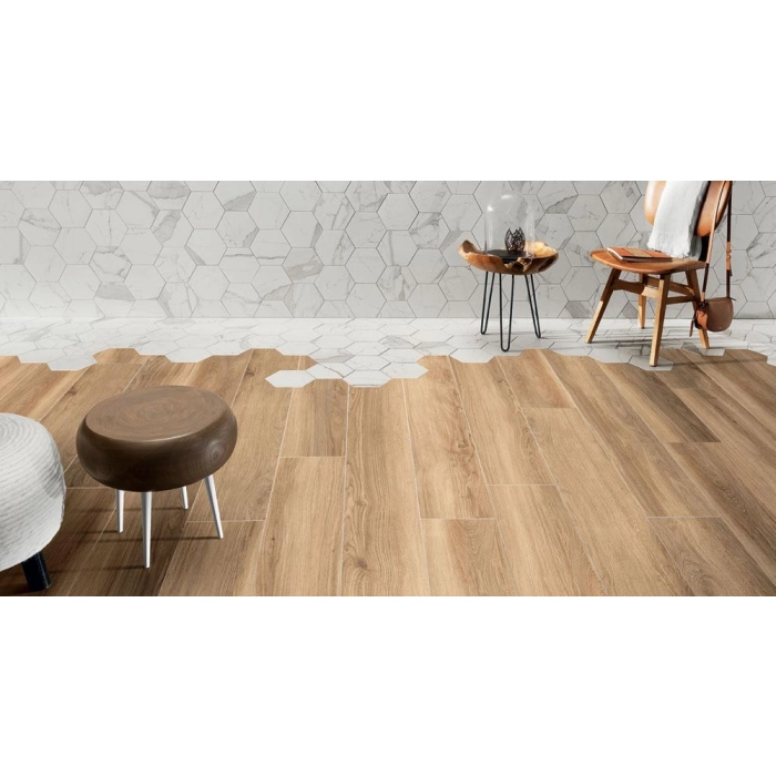 Tubądzin Mountain Ash almond STR 119,8x19x0,8