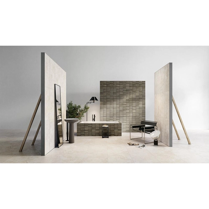 Tubądzin Płytka ścienna Pure wood white 32,8x89,8